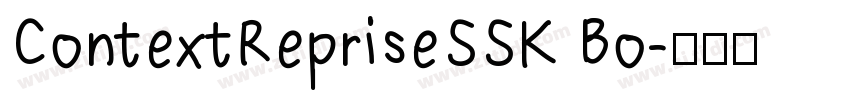 ContextRepriseSSK Bo字体转换